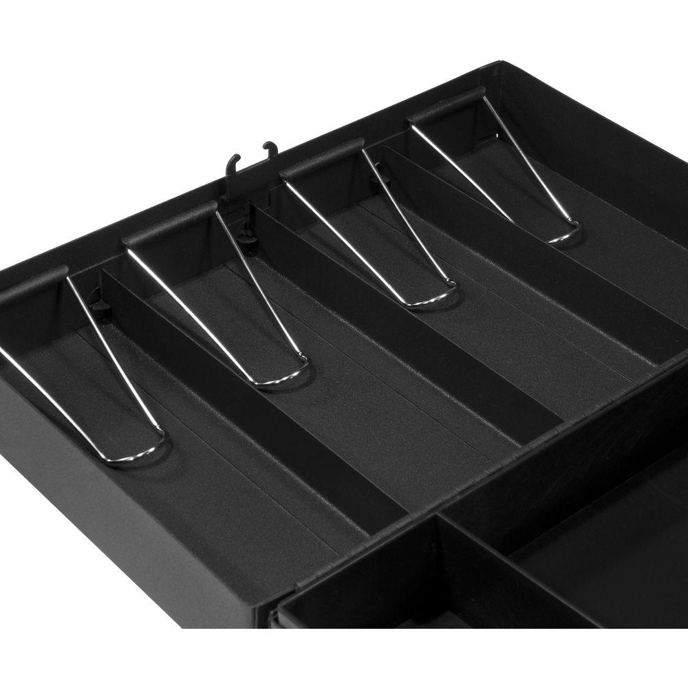 Barska Six-Compartment Cash Box with Bill Holders and Combination Lock