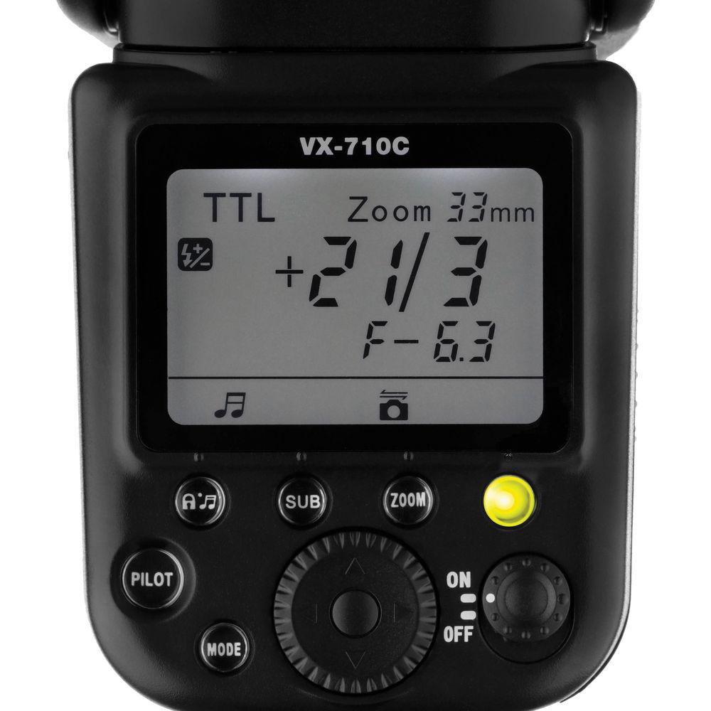 Bolt VX-710C TTL Flash for Canon Cameras