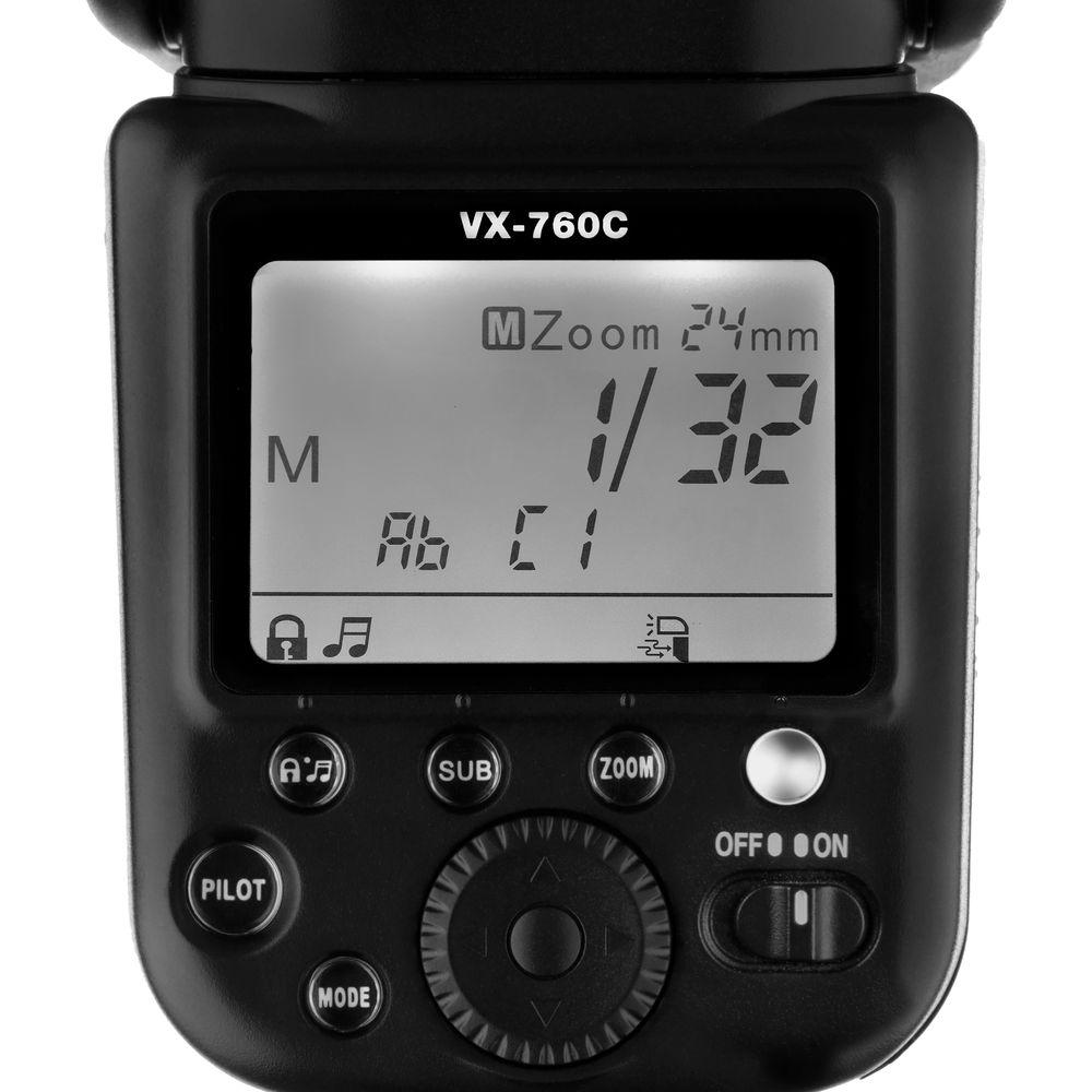 Bolt VX-760C Wireless TTL Flash for Canon Cameras