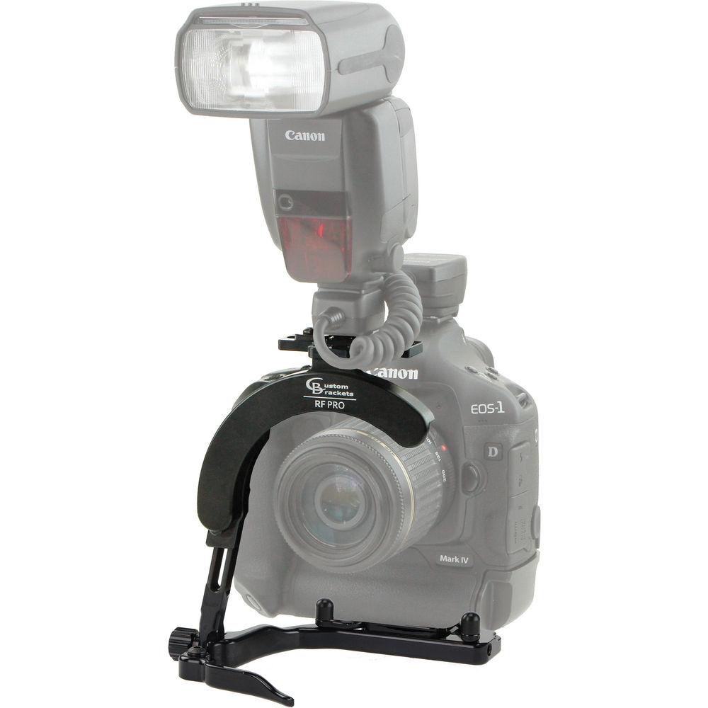 Custom Brackets Rapid Fire PRO Flash Rotating Bracket with Arca-Swiss Quick Release Clamp