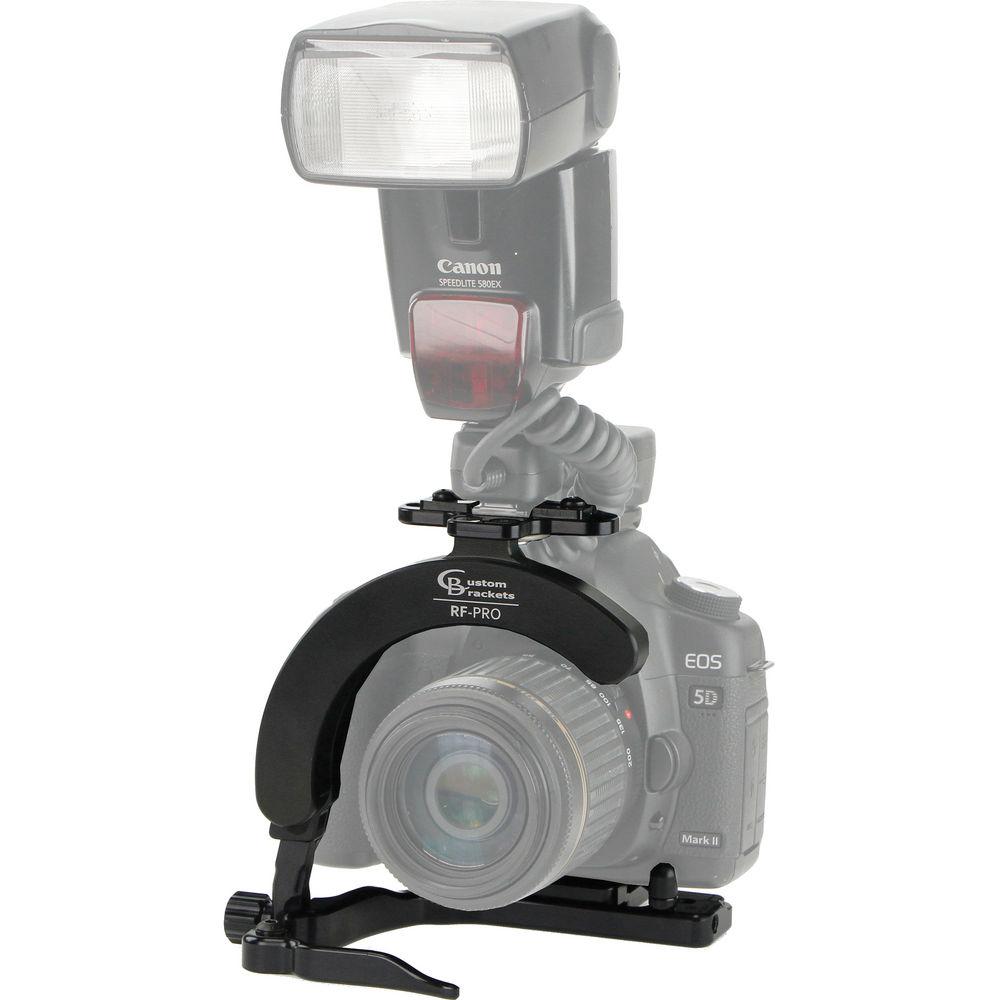 Custom Brackets Rapid Fire PRO Flash Rotating Bracket with Arca-Swiss Quick Release Clamp