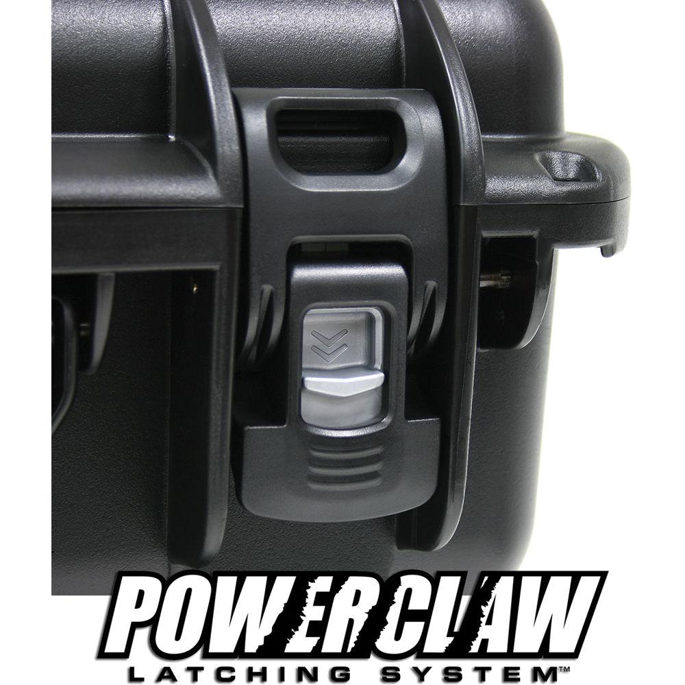 Gator Cases GU-0705-03-WPDF Waterproof Injection Molded Case with Diced Foam Interior for Audio Visual Recording Equipment