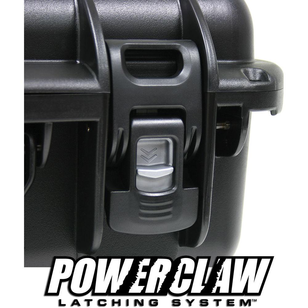 Gator Cases GU-0806-03-WPDF Waterproof Injection Molded Case with Diced Foam Interior for Audio Visual Recording Equipment