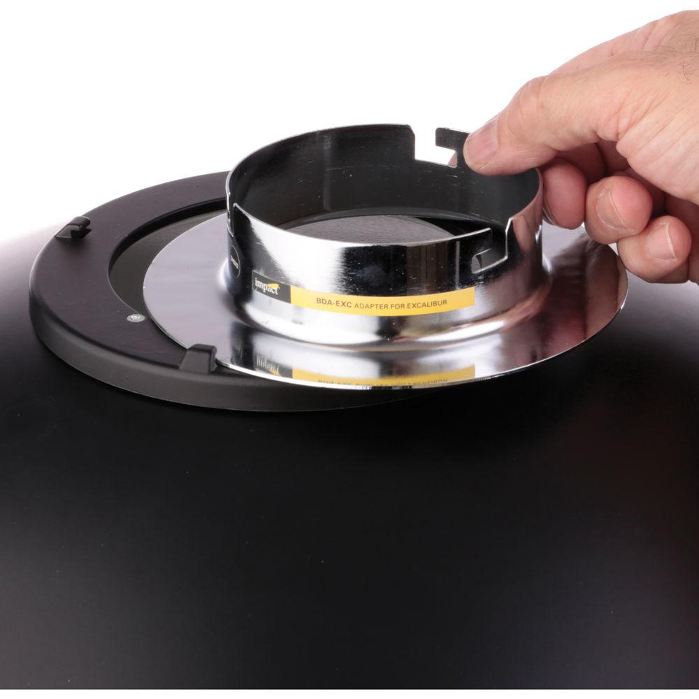 Impact Beauty Dish Adapter for SP Systems Excalibur Flash Heads