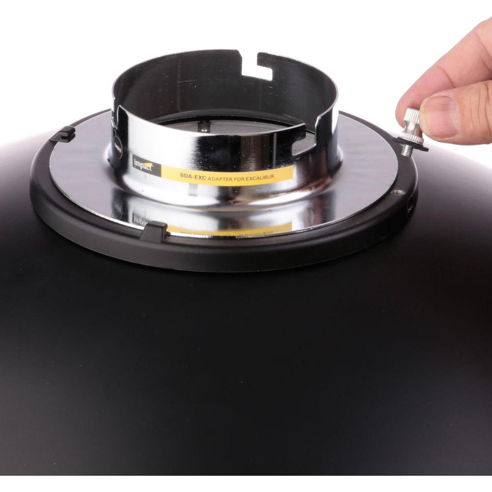 Impact Beauty Dish Adapter for SP Systems Excalibur Flash Heads