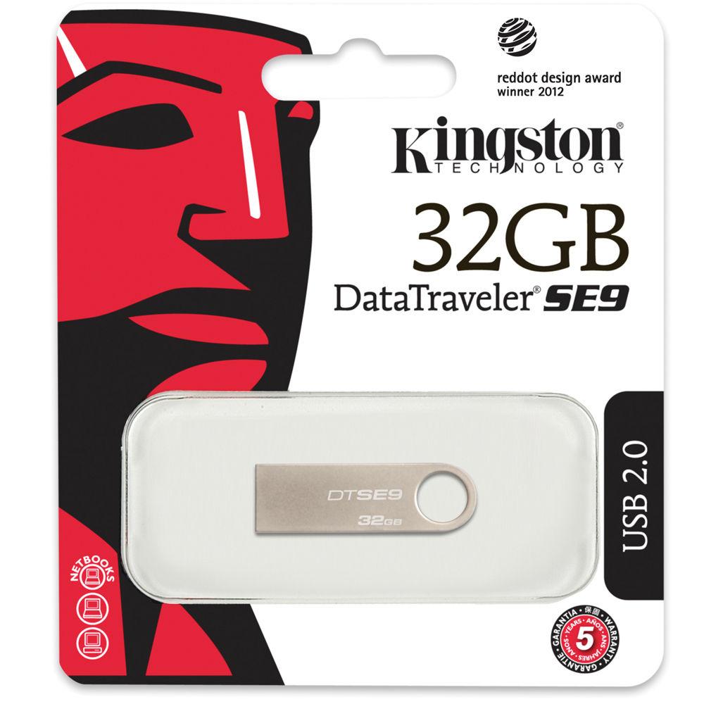 Kingston 32GB DataTraveler SE9 USB Flash Drive