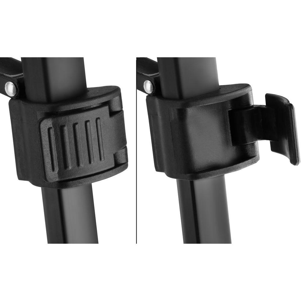 Magnus DX-3320 Deluxe Photo Tripod With 3-Way Pan-and-Tilt Head