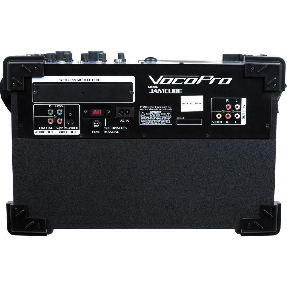 VocoPro JAMCUBE MC 100W Stereo All-In-One Mini PA Entertainment Package