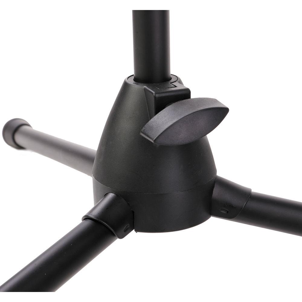 Auray MS-5220T Short Tripod Microphone Stand with Telescoping Boom