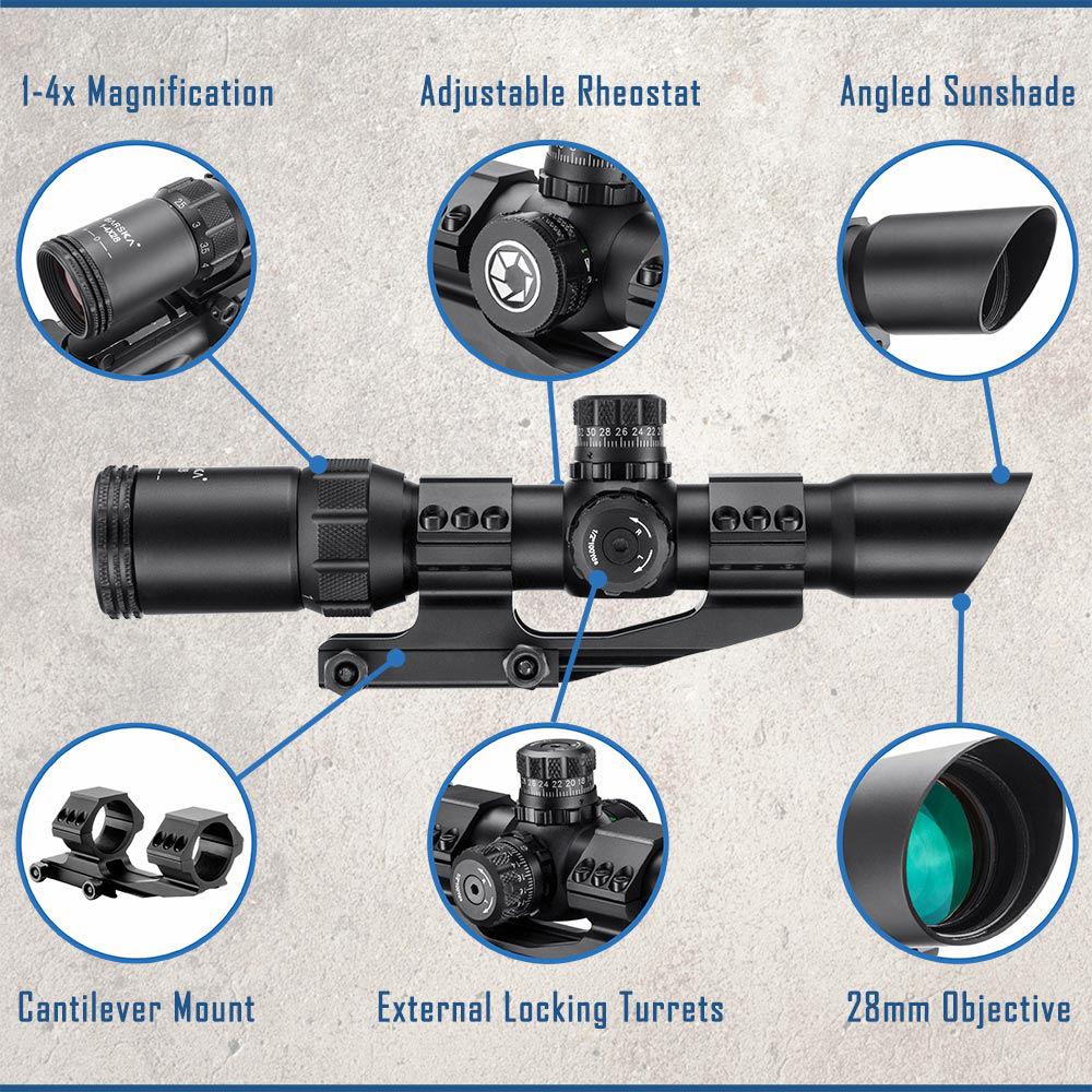 Barska 1-4x28 SWAT-AR Riflescope