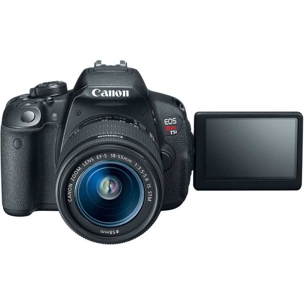 Canon EOS Rebel T5i DSLR Camera with 18-55mm Lens, Canon, EOS, Rebel, T5i, DSLR, Camera, with, 18-55mm, Lens