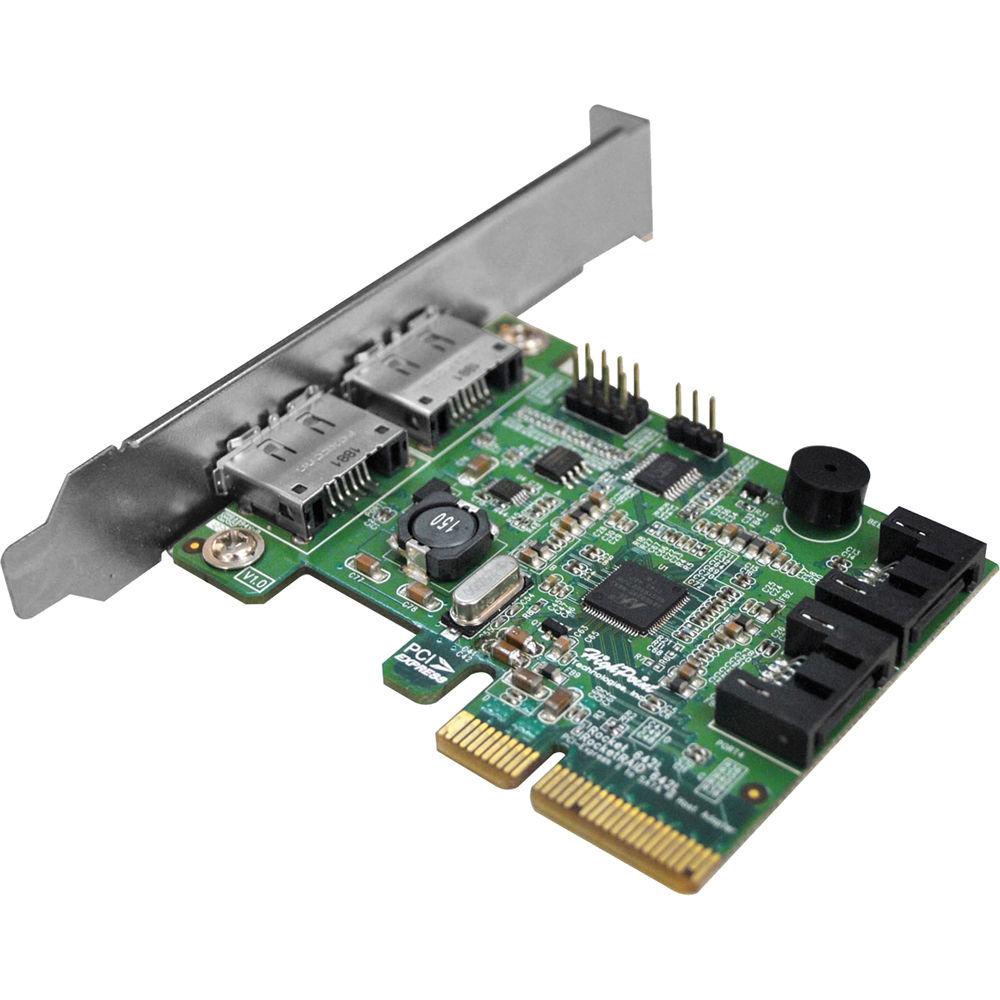 HighPoint RocketRAID 642L 4-Port SATA 6 Gbps RAID Host Bus Adapter