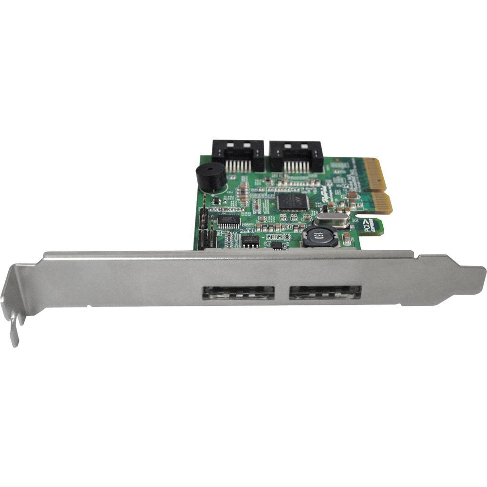 HighPoint RocketRAID 642L 4-Port SATA 6 Gbps RAID Host Bus Adapter