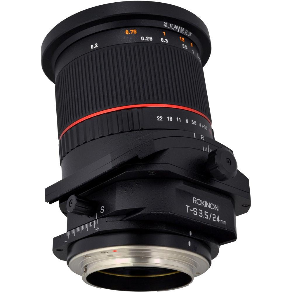 Rokinon Tilt-Shift 24mm f 3.5 ED AS UMC Lens for Nikon