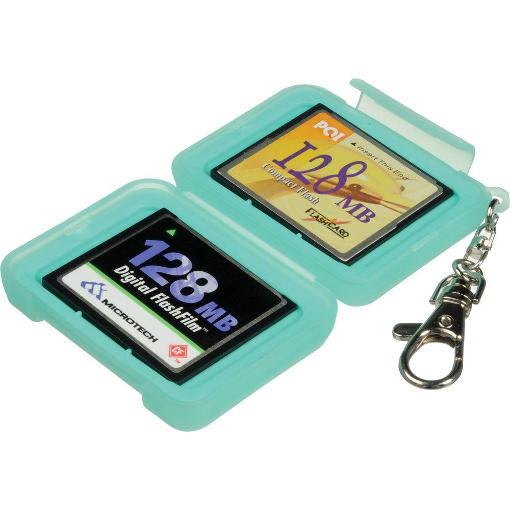 Ruggard Memory Card Case for 2 Compact Flash or CFast Cards