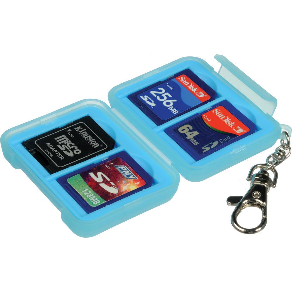 Ruggard Memory Card Case for 4 SD Cards