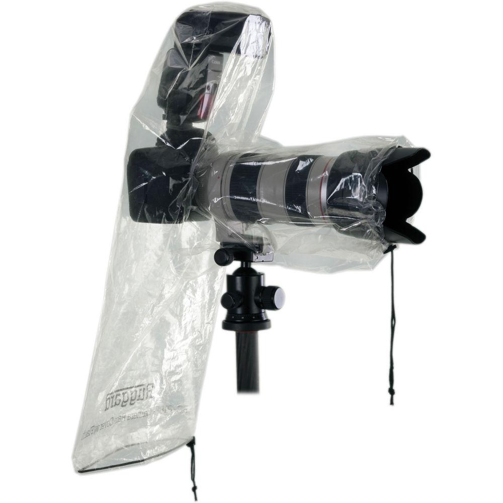 Ruggard RC-P18F Rain Cover for DSLR with Lens up to 18" and Flash