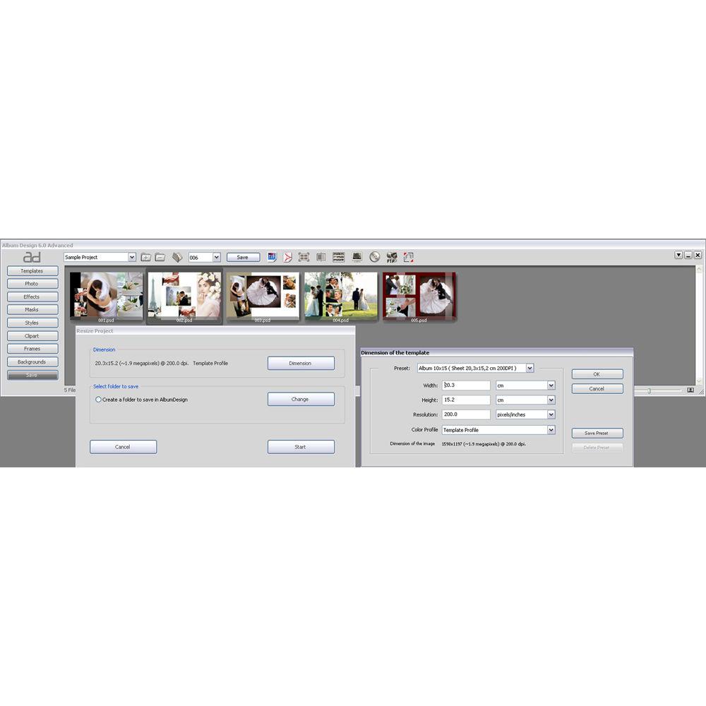 SPC Album Design 6 Advanced for Windows