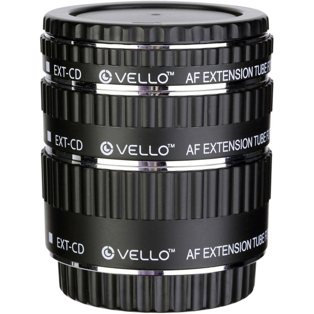 Vello Auto Extension Tube Set for Canon EOS