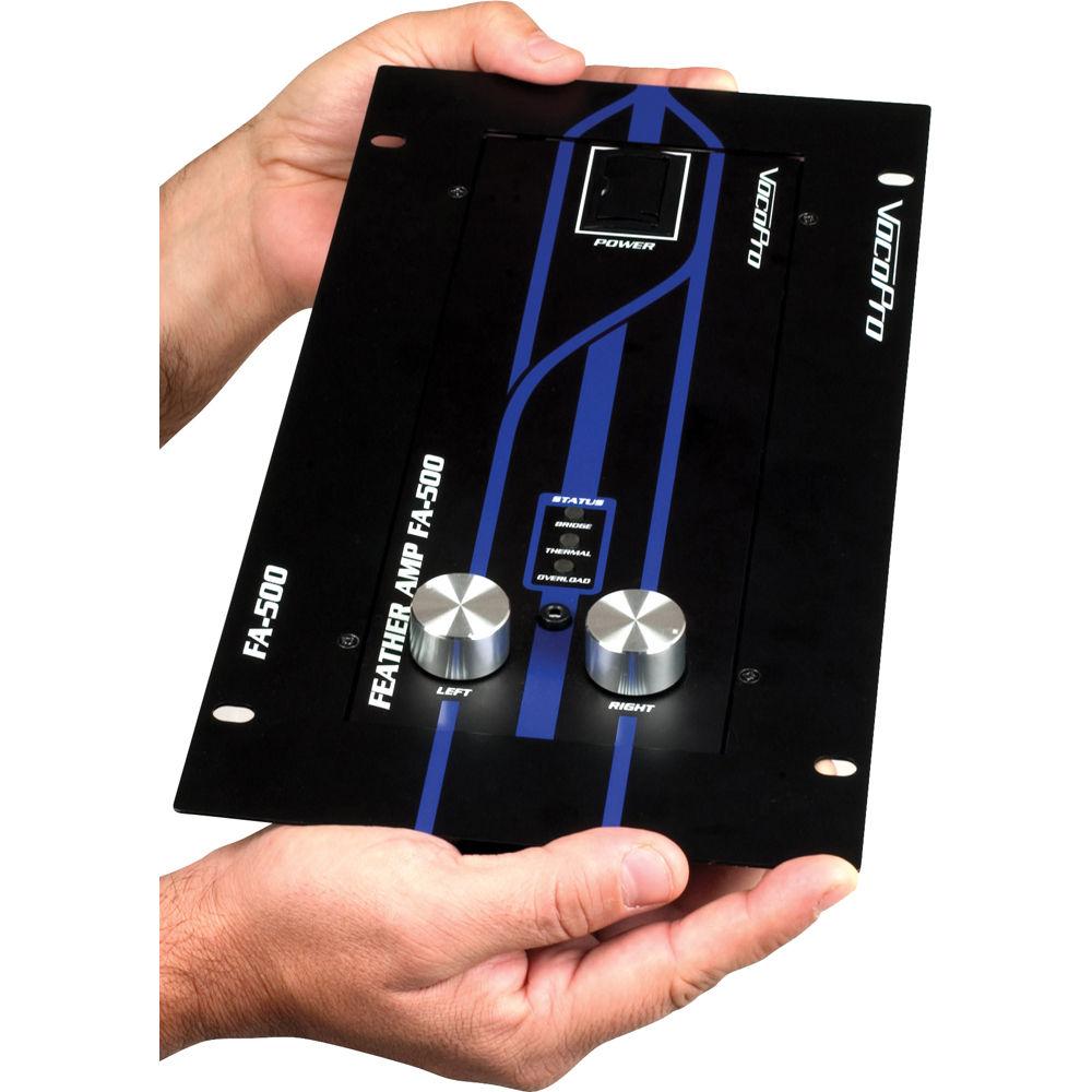 VocoPro FEATHER AMP FA-500 480W Class D Power Amplifier