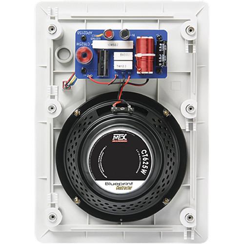 Atlas Sound CT625W 6.5" 2-Way 60W RMS In-Wall Speaker