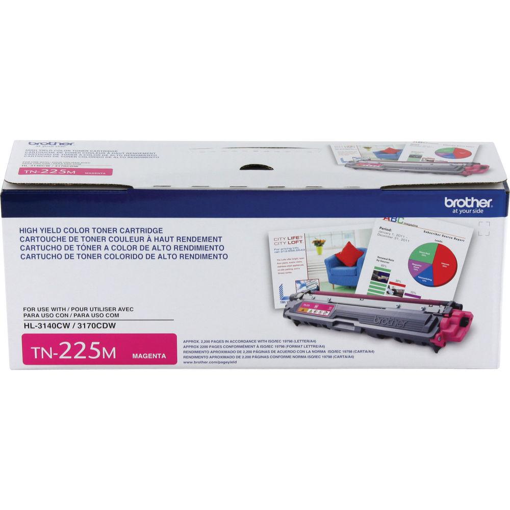 Brother TN225M High Yield Magenta Toner Cartridge