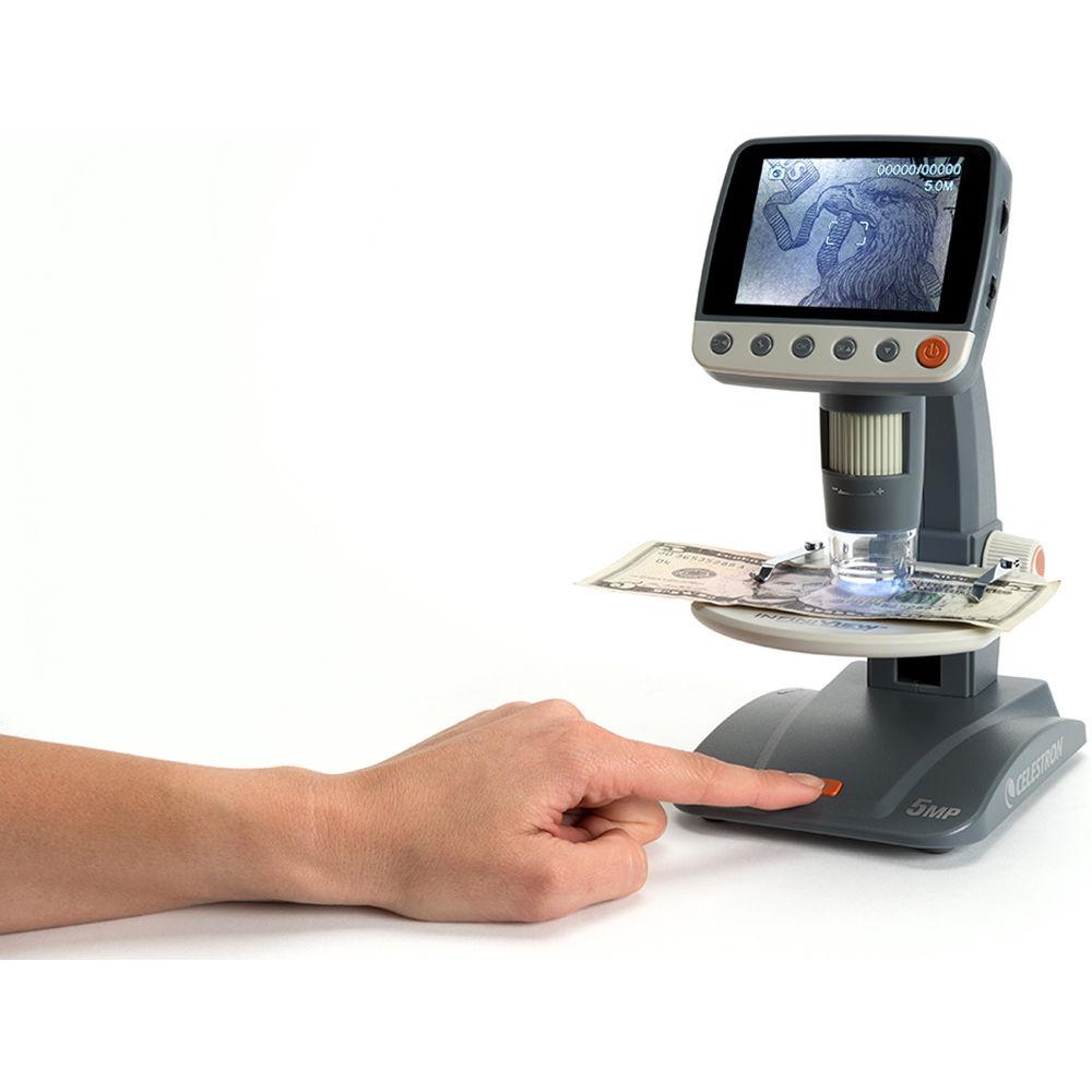 Celestron 44360 Infiniview LCD Digital Cordless Microscope