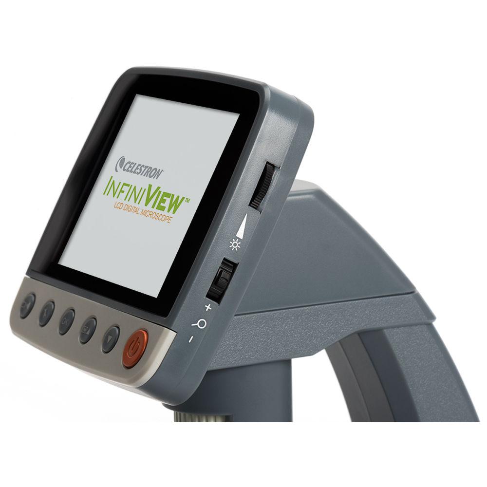 Celestron 44360 Infiniview LCD Digital Cordless Microscope
