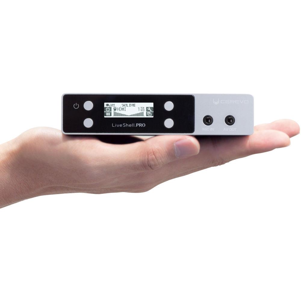Cerevo USA LiveShell PRO HD Wireless Video Streaming