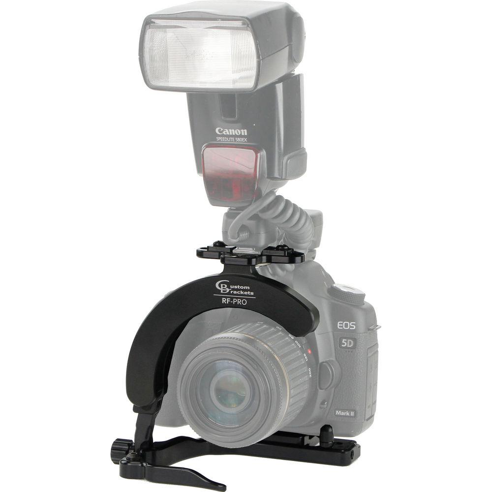 Custom Brackets Rapid Fire PRO Flash Rotating Bracket with 1 4"-20 Mount