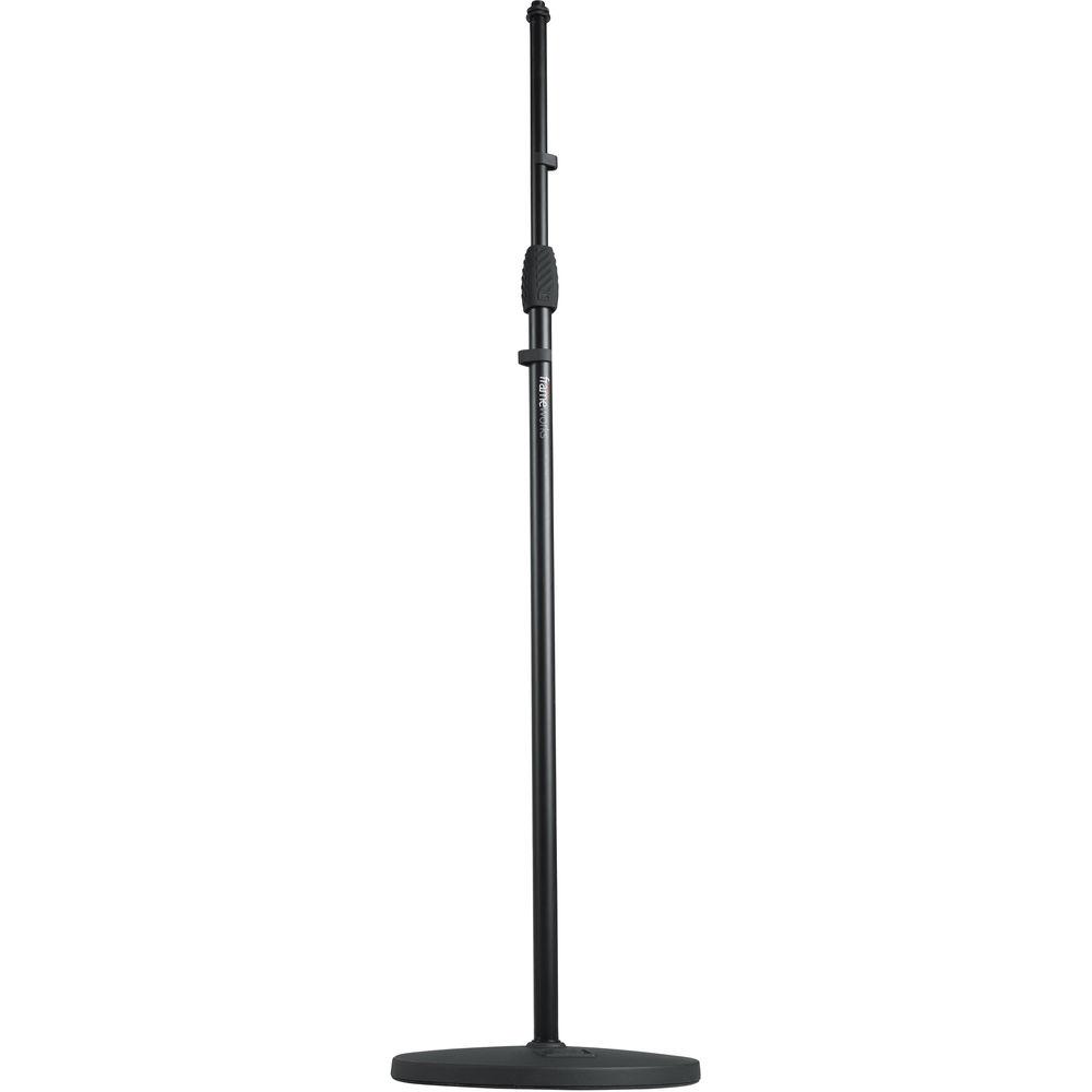 Gator Cases Frameworks 12" Roundbase Mic Stand with Standard Twist Clutch