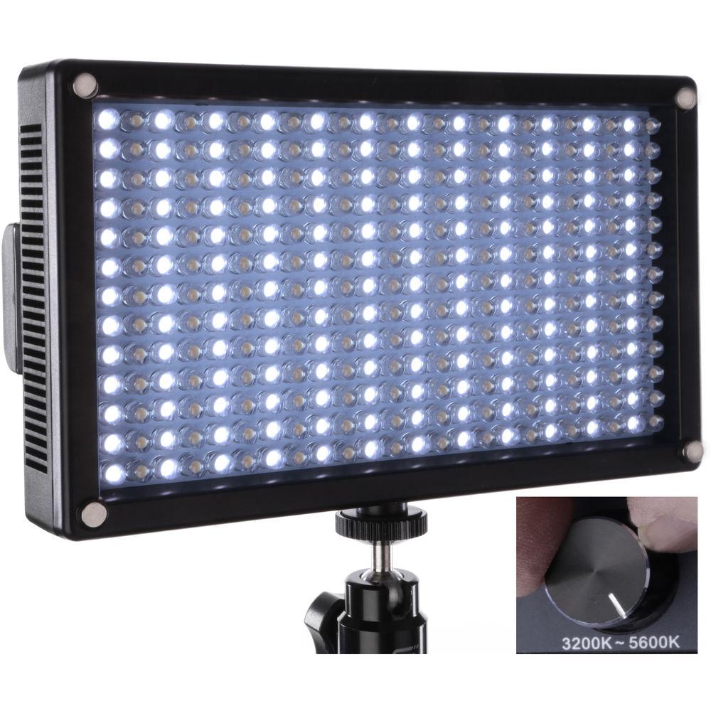 Genaray LED-7100T 312 LED Variable-Color On-Camera Light