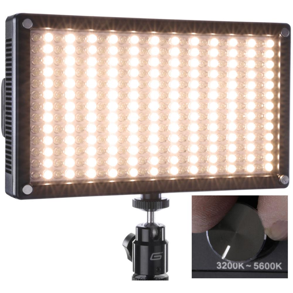 Genaray LED-7100T 312 LED Variable-Color On-Camera Light