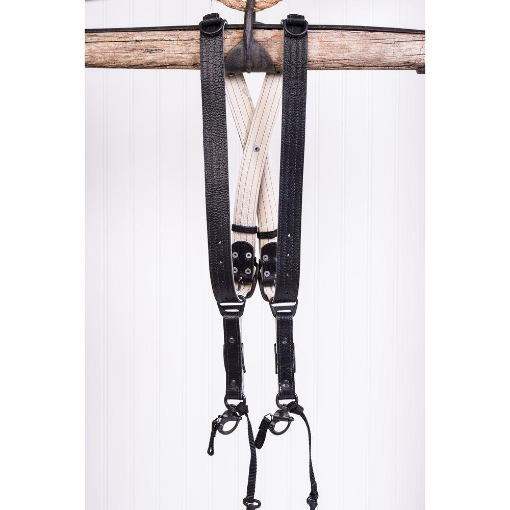 HoldFast Gear Money Maker 2-Camera Leather Harness