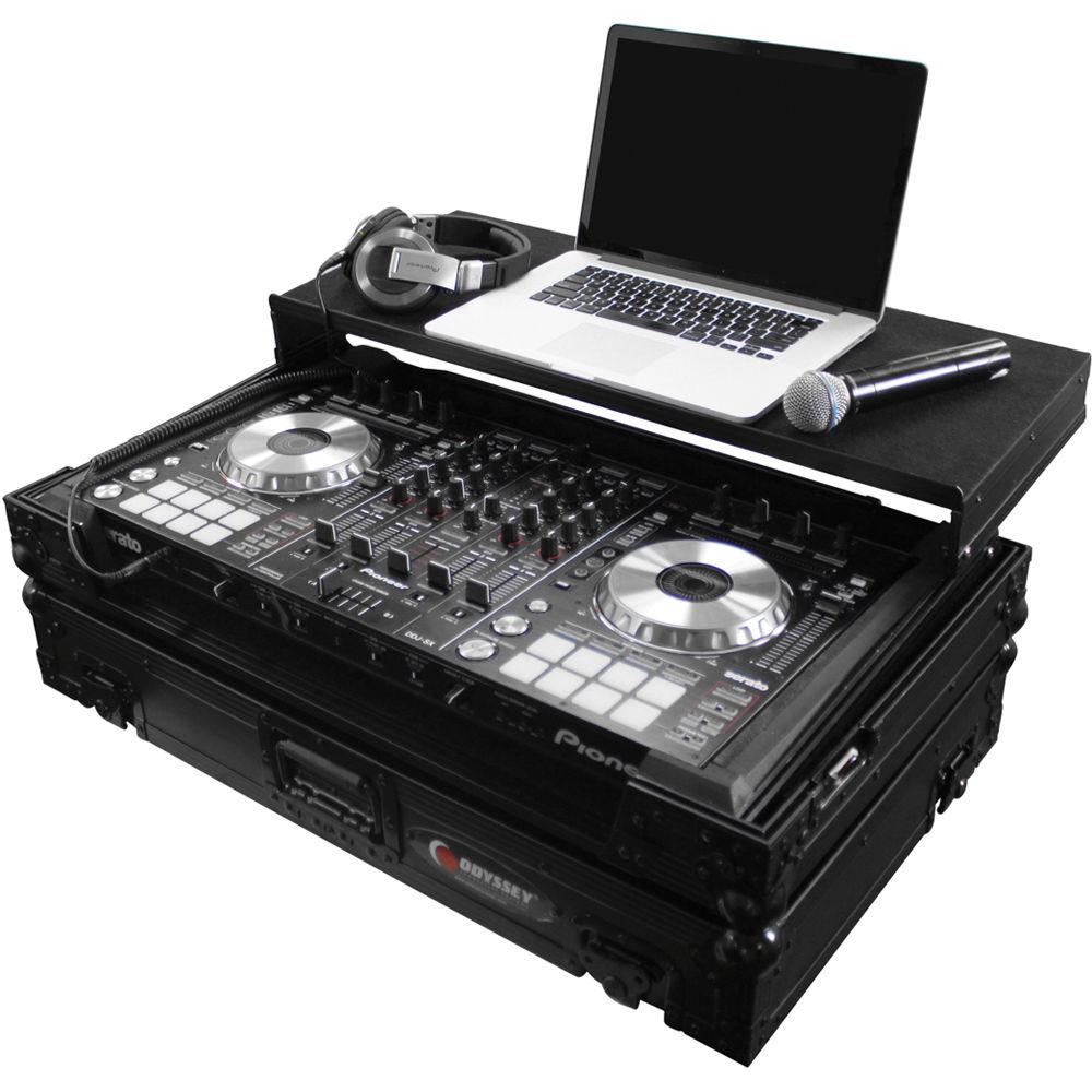 Odyssey Innovative Designs Black Label Glide-Style Case for Pioneer DDJ-SX SX2 S1 T1 DJ Controller