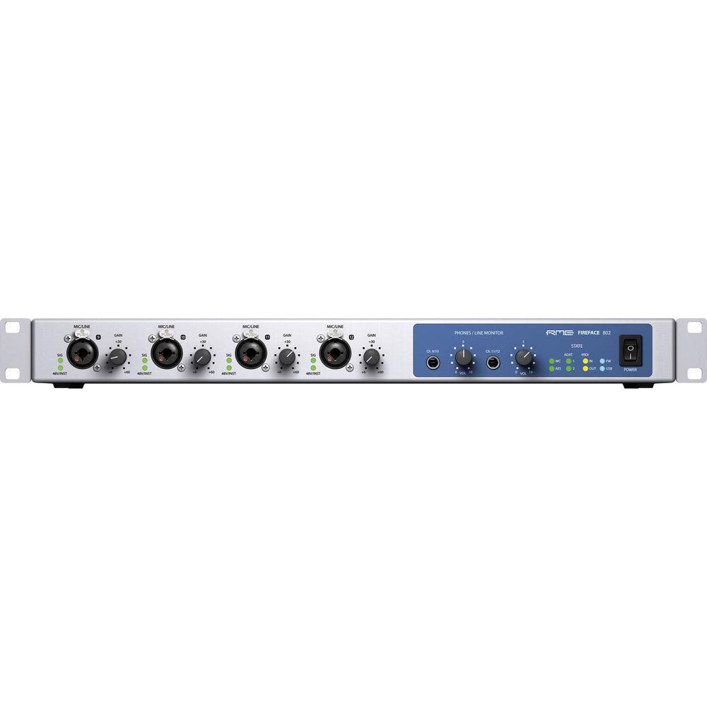 RME Fireface 802 USB FireWire Audio Interface