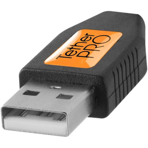 Tether Tools TetherPro USB 2.0 Type A Male to Type B Male Cable