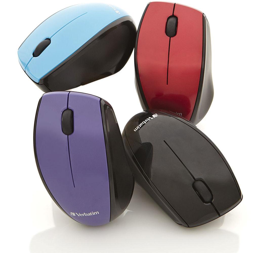 Verbatim Wireless Multi-Trac Blue LED Optical Mouse
