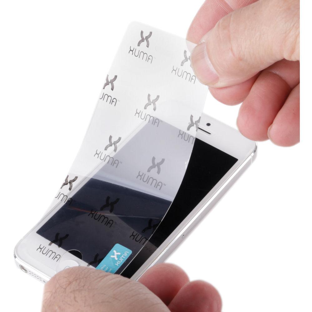 Xuma Clear Screen Protector Kit for iPhone 5 5s 5c SE, Xuma, Clear, Screen, Protector, Kit, iPhone, 5, 5s, 5c, SE