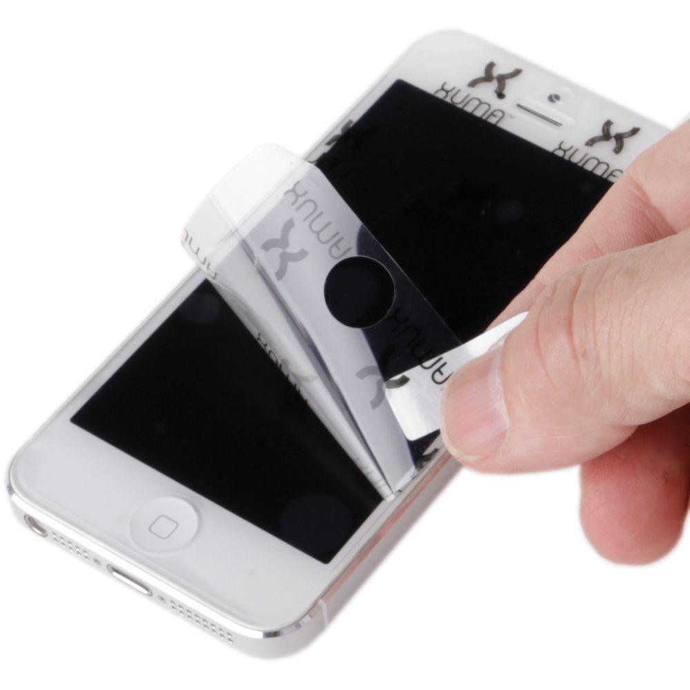 Xuma Clear Screen Protector Kit for iPhone 5 5s 5c SE