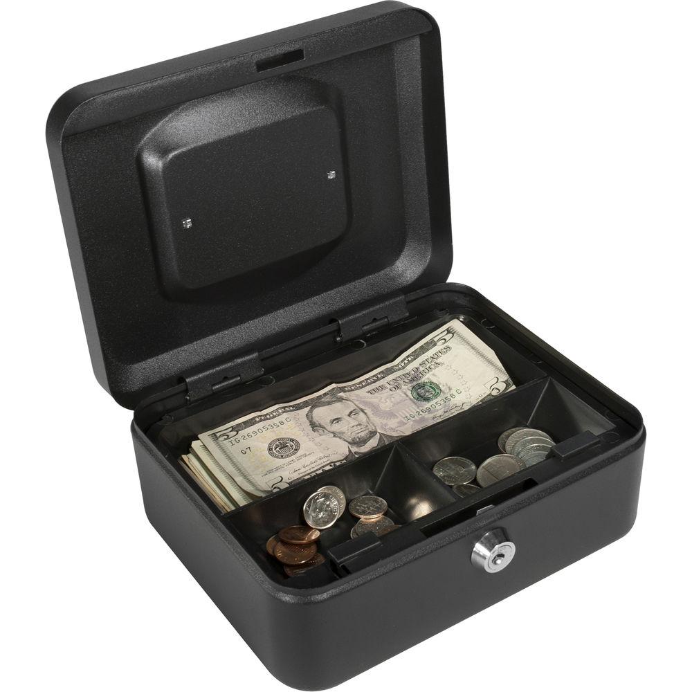 Barska 8" Cash Box with Key Lock