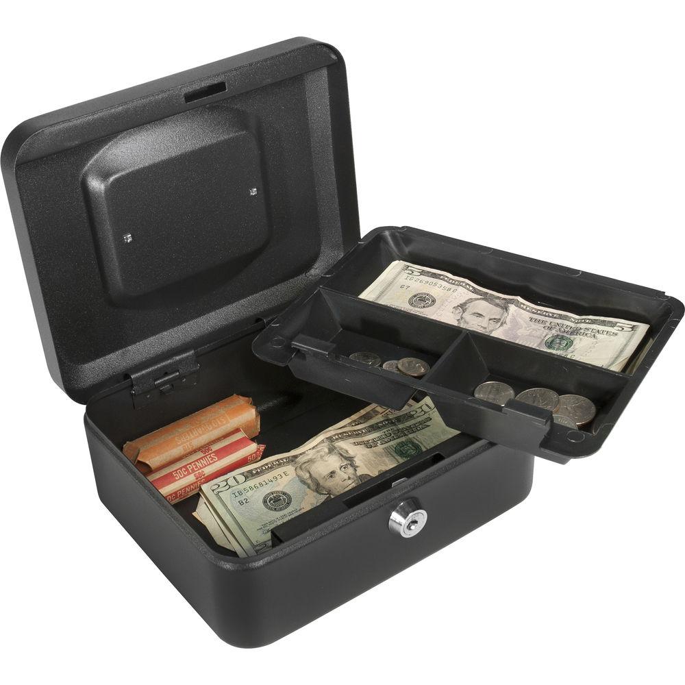 Barska 8" Cash Box with Key Lock