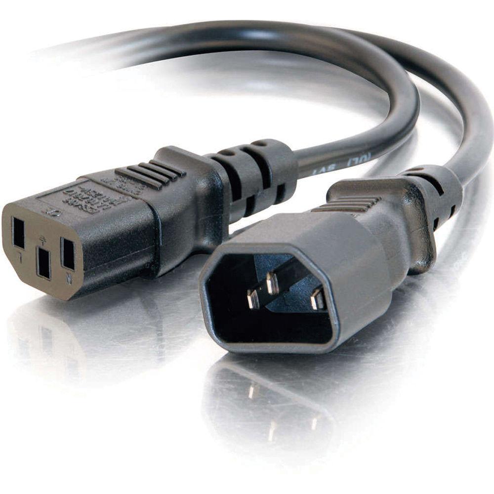 C2G 16 AWG 250 Volt Computer Power Extension Cord