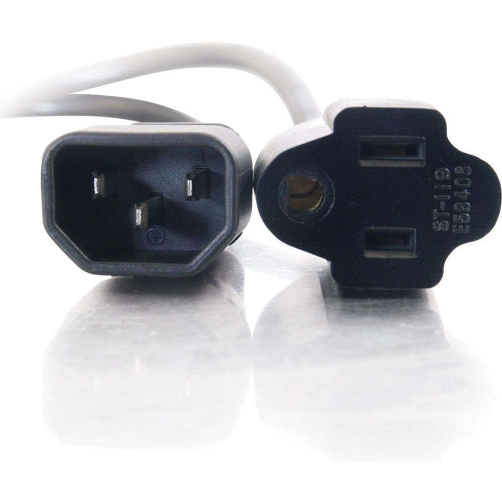 C2G 18 AWG Monitor Power Adapter Cord