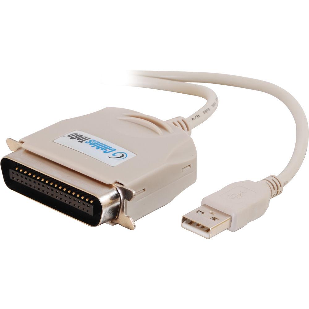 C2G USB IEEE-1284 Parallel Printer Adapter