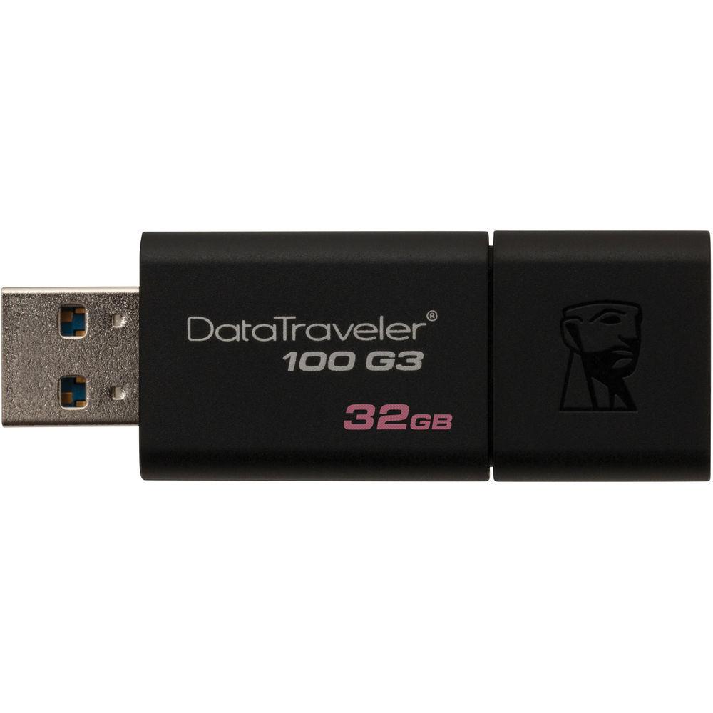 Kingston 32GB Data Traveler 100 G3 USB 3.0 Flash Drive
