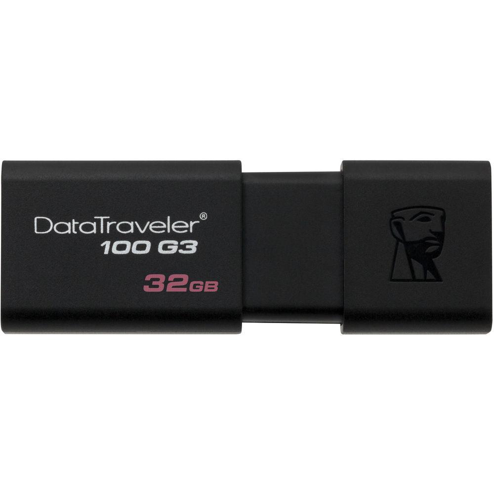Kingston 32GB Data Traveler 100 G3 USB 3.0 Flash Drive