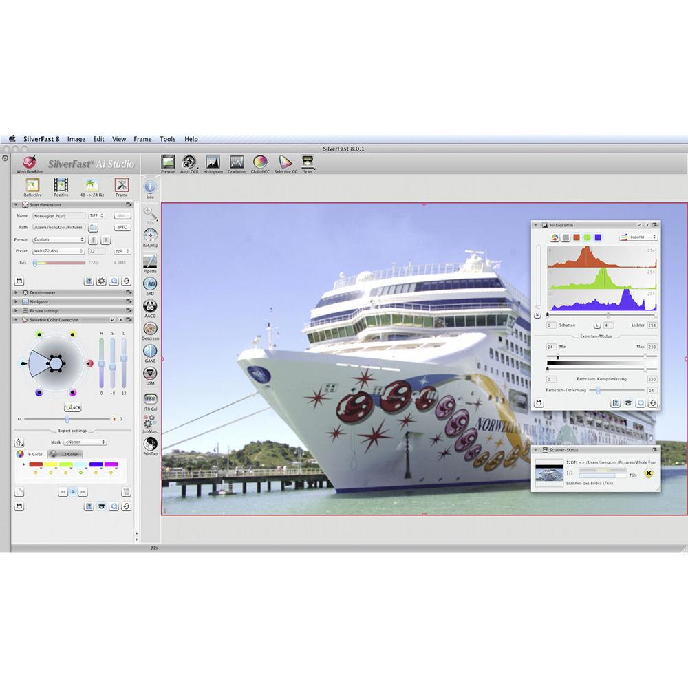 LaserSoft Imaging SilverFast Ai Studio 8 Scanner Software for Epson Expression 10000XL
