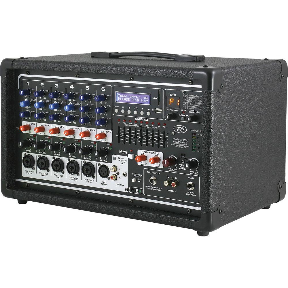 USER MANUAL Peavey PVi 6500 - 400W, 10-Channel | Search For Manual Online