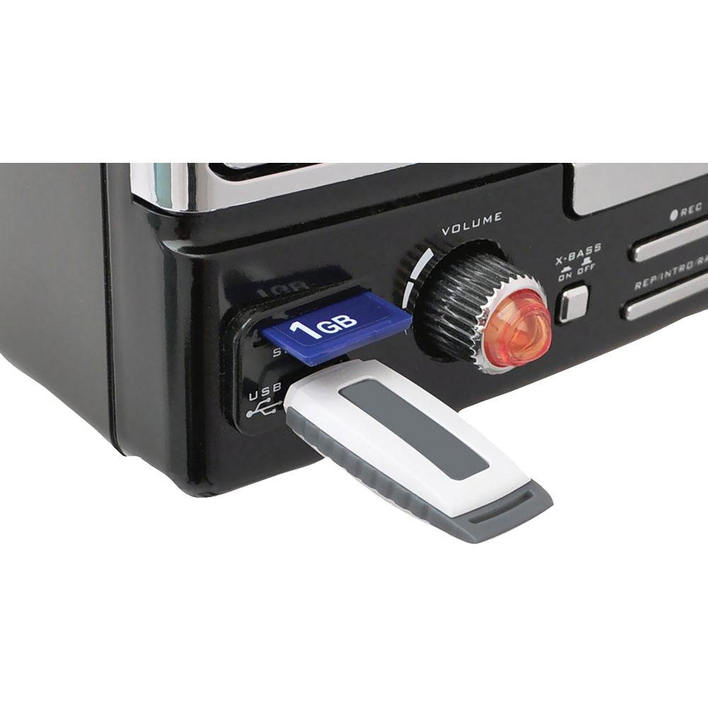 Pyle Pro PTCD8UB Retro Style Turntable